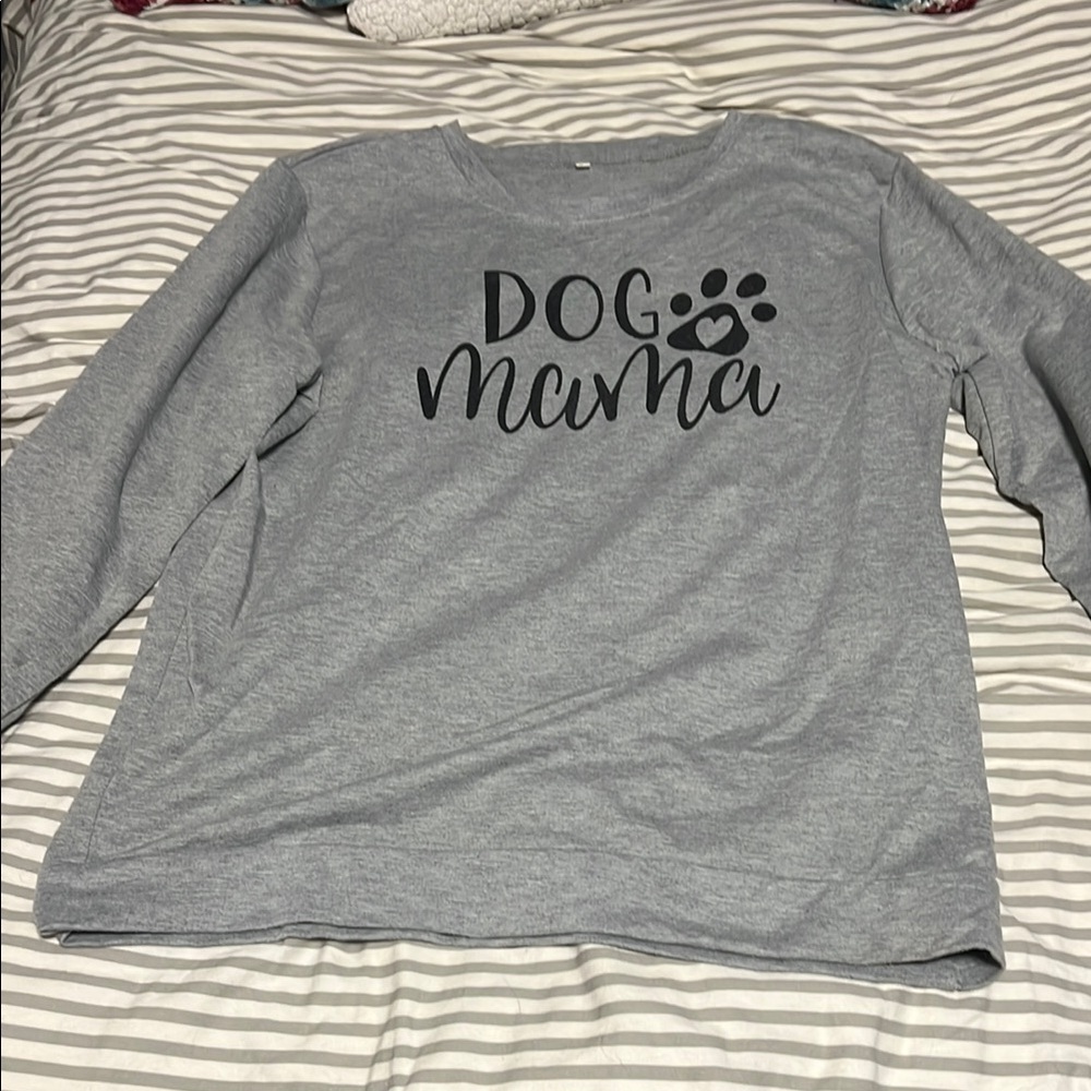 Gray Dog Mama Sweatshirt